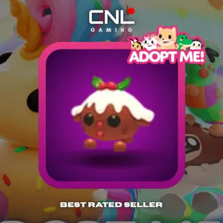 1x Christmas Pudding Pup - Normal [Adopt Me]