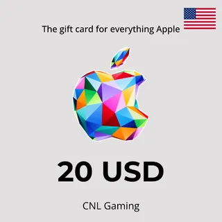 $20.00 USD Apple