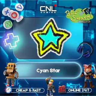 Cyan Star - Bee Swarm Simulator