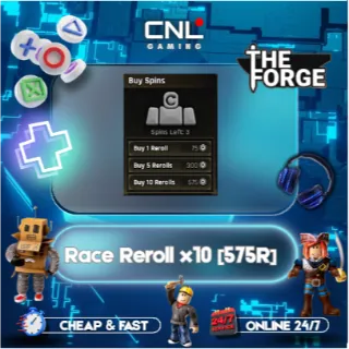 The Forge > Race Reroll x10 [575R] 