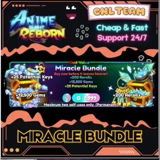 Anime Reborn |  Miracle Bundle