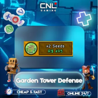 Garden Tower Defense > x2 Seeds [495R] 
