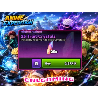 Anime Expeditions | 25 Trait Crystal | 2399R
