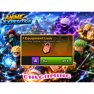 Anime Expeditions | 1 Equipment Lock | 129R