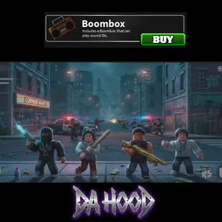 Da Hood | Boombox [120R]