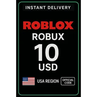[AUTO DELIVERY] Roblox Giftcard 10 USD - US REGION