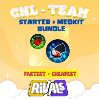  Rivals Starter Bundle + Medkit Bundle