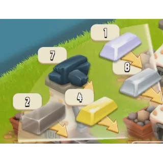 Hay Day 100 bar ( mix )