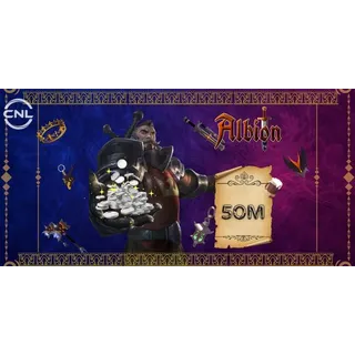 50M Silver | EU | Albion Online