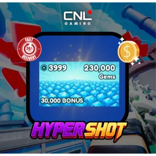 Hypershot > 230000 Gems > 3999R