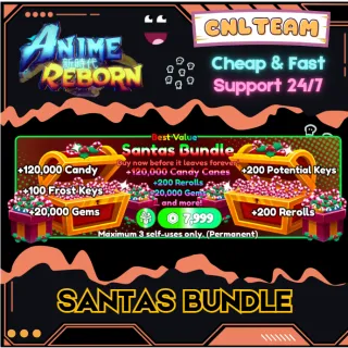 Anime Reborn | Santas Bundle