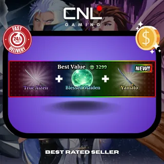 Sailor Piece - True Aizen + Blessed Maiden + Yamato Bundle  [3299R]