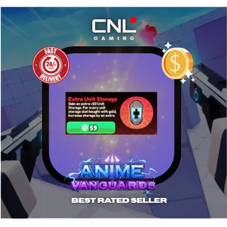 Anime Vanguards - Extra Unit Storage