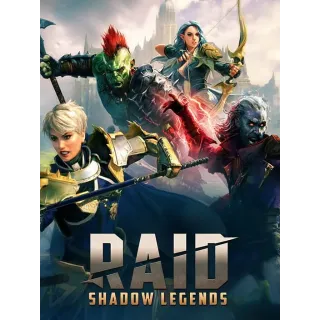 Global 5-8 random Legendary 5 Star + Diamond 5458-6658 + Silver Coins 20M-25M + Energy 20000-30000