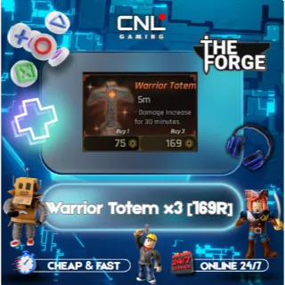 The Forge > Warrior Totem x3 [169R] 