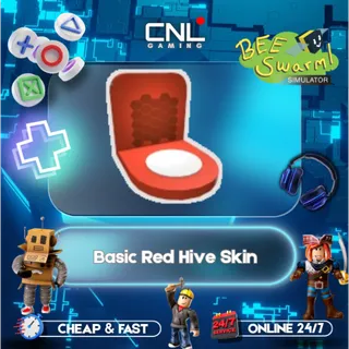 Basic Red Hive Skin - Bee Swarm Simulator