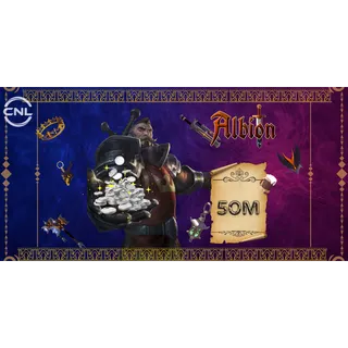 50M Silver | US | Albion Online