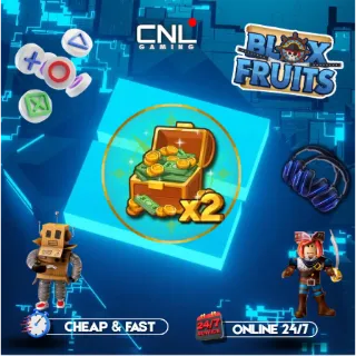 Blox Fruits > 2x money [450R] 