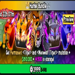 Blox Fruits > Hunter Bundle (3999R)