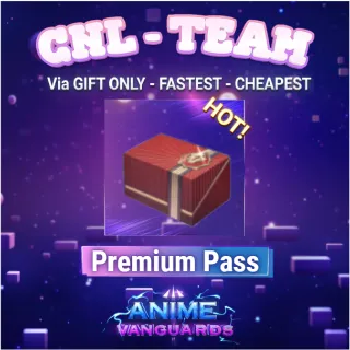 Anime Vanguards - Premium Pass