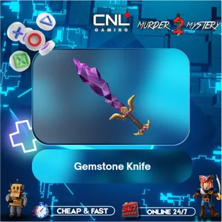 Gemstone Knife