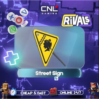 Street Sign [624R] - Rivals