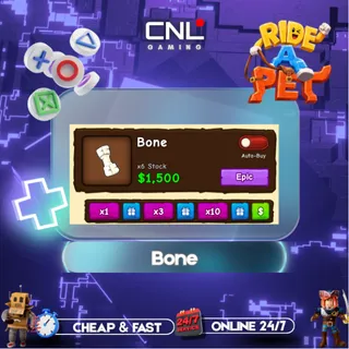 x10 Bone [499R] - Ride a Pet