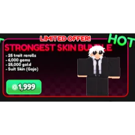 Anime Vanguards - Strongest skin bundle