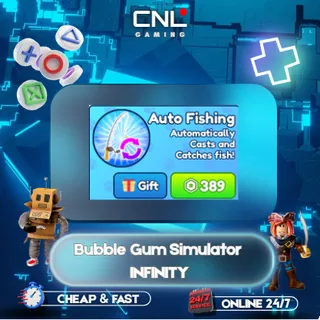 Bubble Gum Simulator INFINITY > Auto Fishing [379R] 