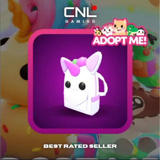 1x Unicorn Backpack - Normal [Adopt Me]