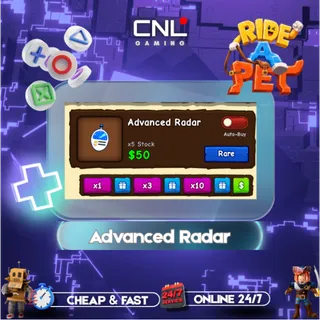 x3 Advanced Radar [147R] - Ride a Pet