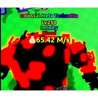Colossal 🔥 Blood 🔥Meta Technetta | Random level