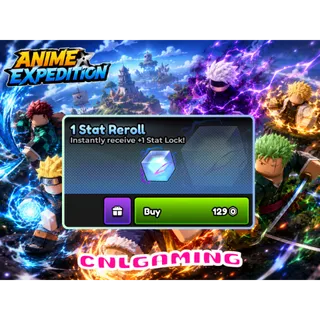Anime Expeditions | 1 Stat Reroll | 129R