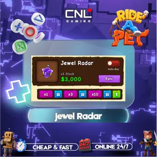 x10 Jewel Radar [599R] - Ride a Pet