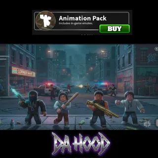 Da Hood | Animation Pack [100R]