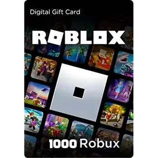 [AUTO DELIVERY] Roblox 1000 Robux - Giftcard Code