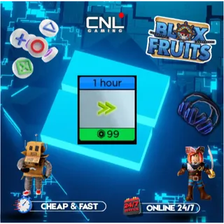 Blox Fruits > 2x exp 1h [99R] 