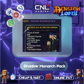 Shadow Monarch Pack [3249R] - Dungeon Lootr