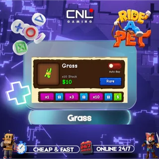 x3 Grass [147R] - Ride a Pet