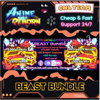 Anime Reborn | Beast Bundle