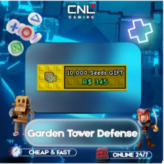 Garden Tower Defense > 10000 Seeds [345R] 