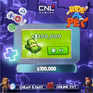 $100,000 [49R] - Ride a Pet