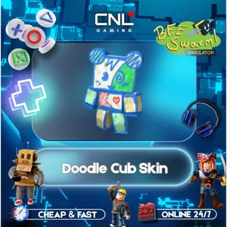 Doodle Cub Skin - Bee Swarm Simulator