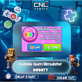 Bubble Gum Simulator INFINITY > Infinity Gum [799R] 