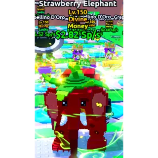 🍓STRAWBERRY ELEPHANT🍓(Money) | DIVINE | lv 150 | 2.82 SP/s