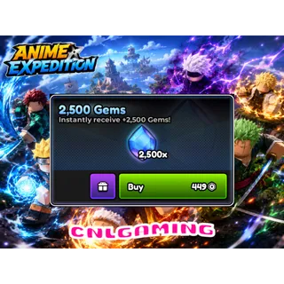 Anime Expeditions | 2500 Gems | 449R