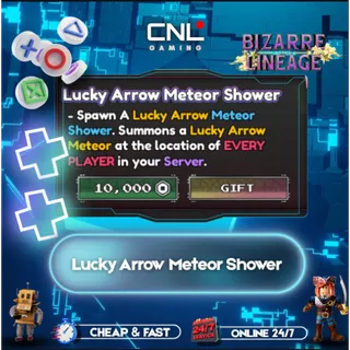 Bizarre Lineage > Lucky Arrow Meteor Shower > 9000R