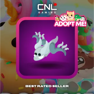 1x Halloween White Ghost Dragon - FR [Adopt Me]