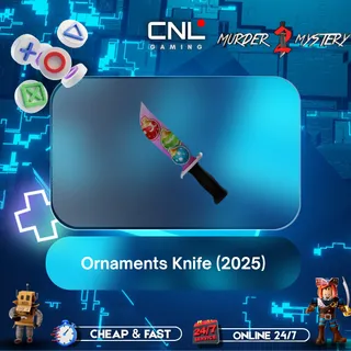 Ornaments Knife (2025) (Knife) [MM2] [Murder Mystery 2] 