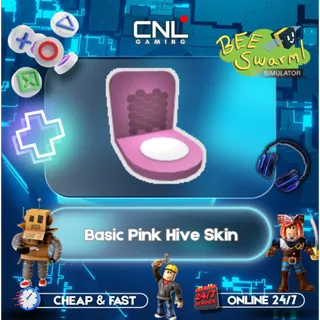 Basic Pink Hive Skin - Bee Swarm Simulator